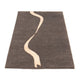 Nepal Teppich 120 x 60 cm - grau