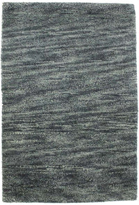 Tapis Gabbeh - Indus - 90 x 60 cm - gris foncé