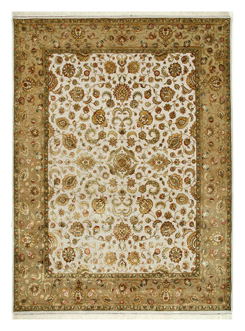Wollteppich - 300 x 240 cm - creme