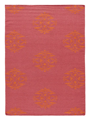 Wollteppich - 300 x 240 cm - lila