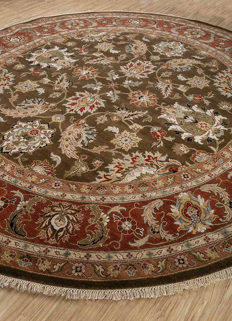 Designer Teppich - Henri - rund