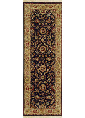 Tapis de couloir Tapis en laine - 420 x 75 cm - beige