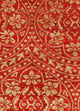 Wollteppich - 395 x 295 cm - orange