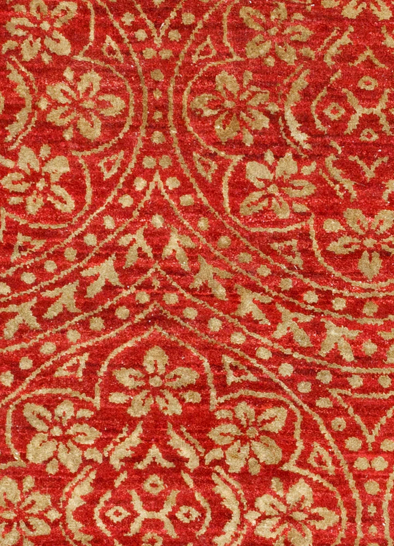 Wollteppich - 395 x 295 cm - orange
