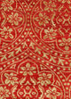 Wollteppich - 395 x 295 cm - orange