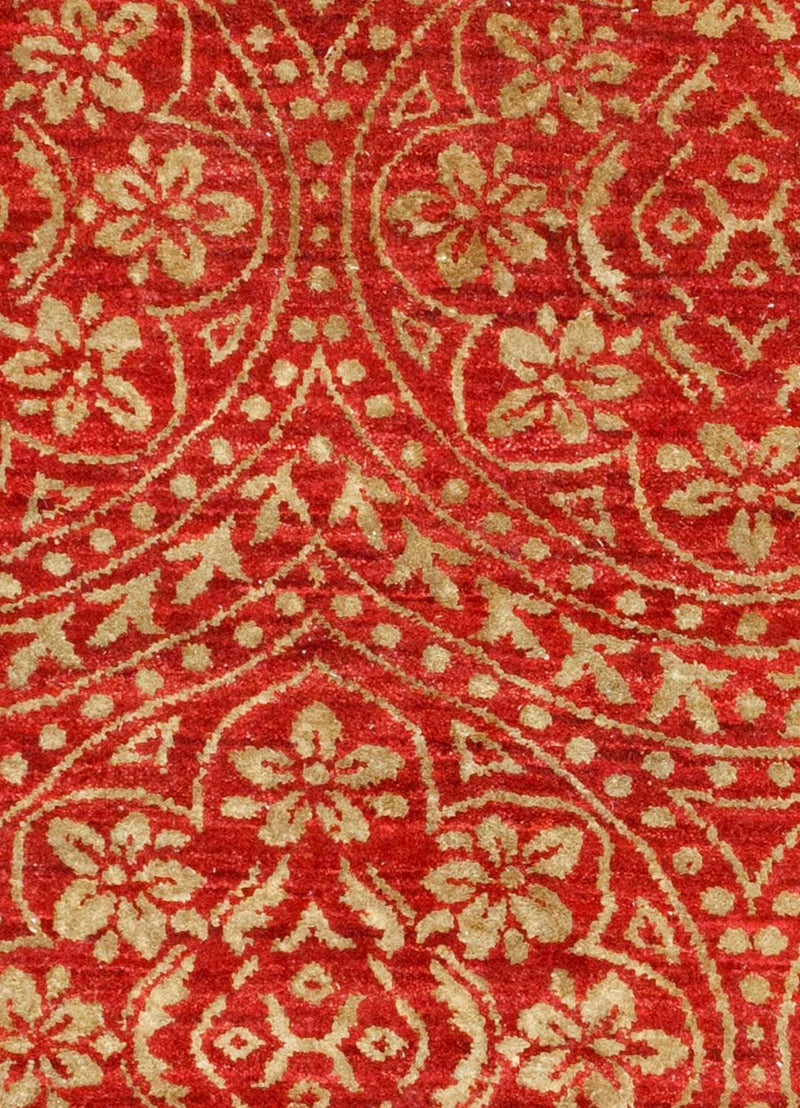 Wollteppich - 395 x 295 cm - orange