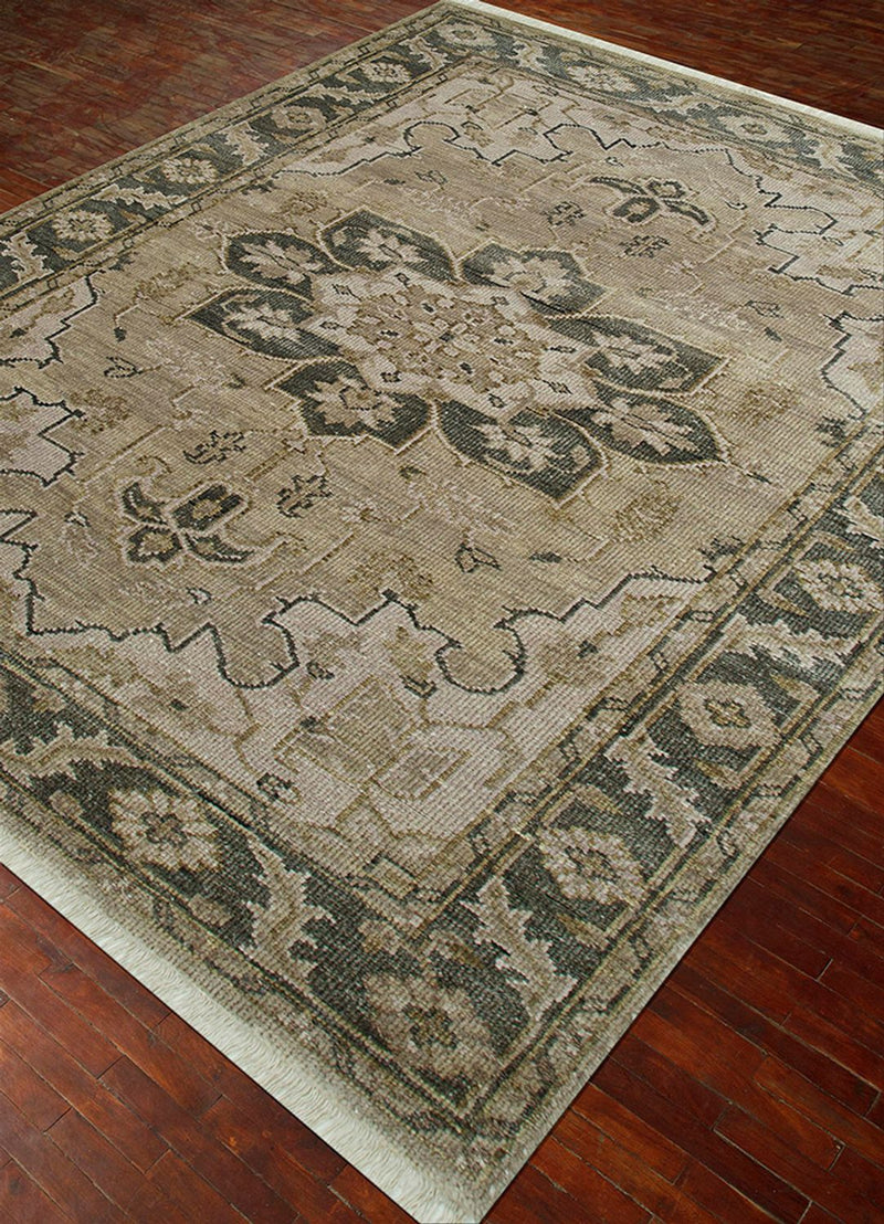 Wollteppich - 240 x 150 cm - sand
