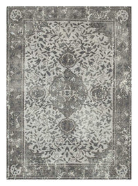 Tapis en laine - 300 x 240 cm - gris
