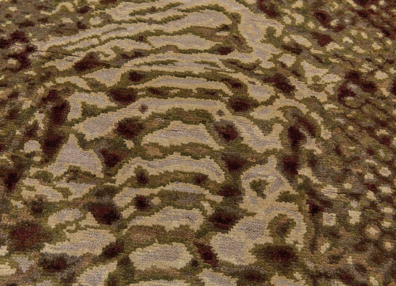 Wollteppich - 300 x 240 cm - braun