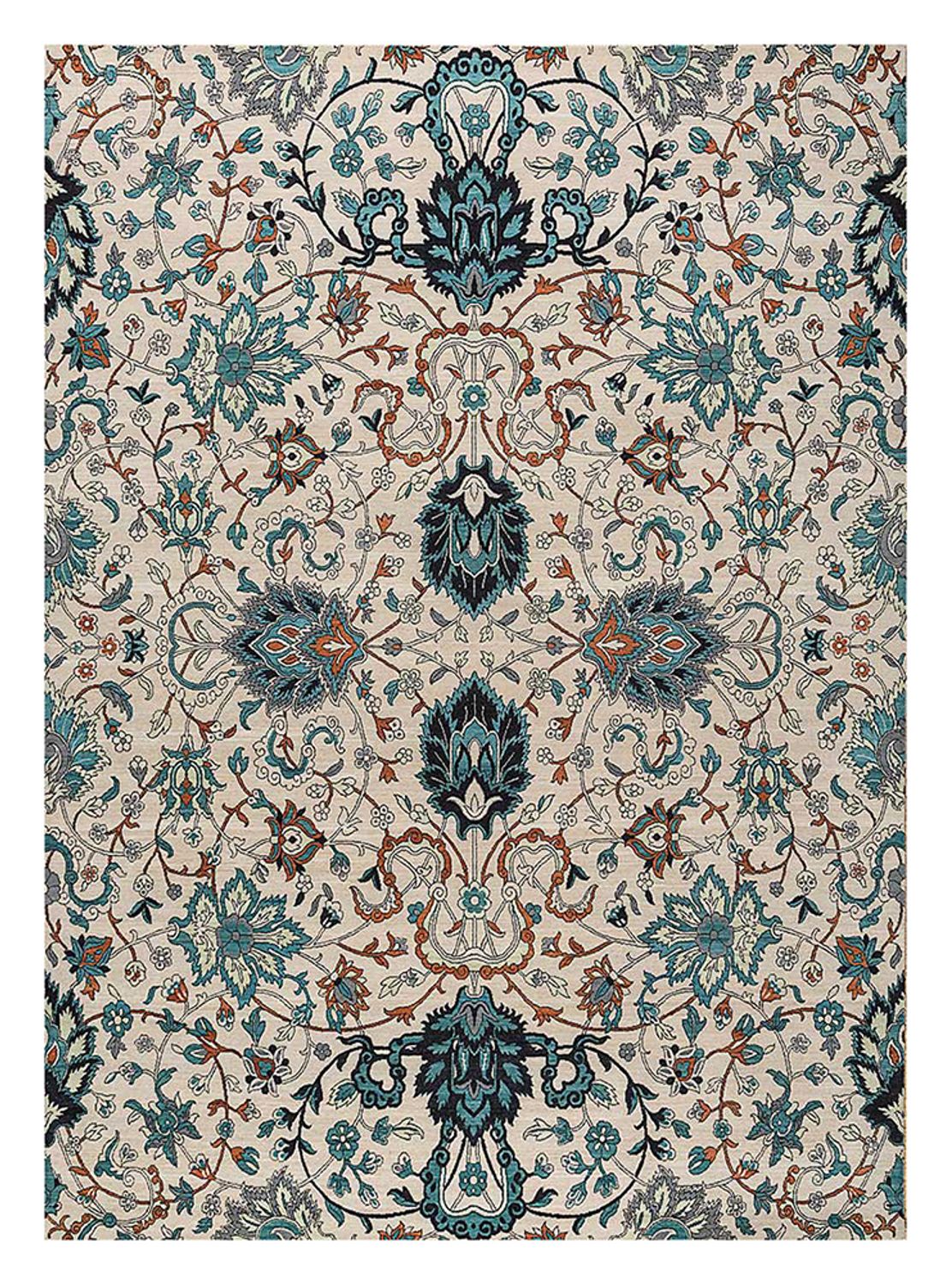 Wollteppich - 300 x 240 cm - creme