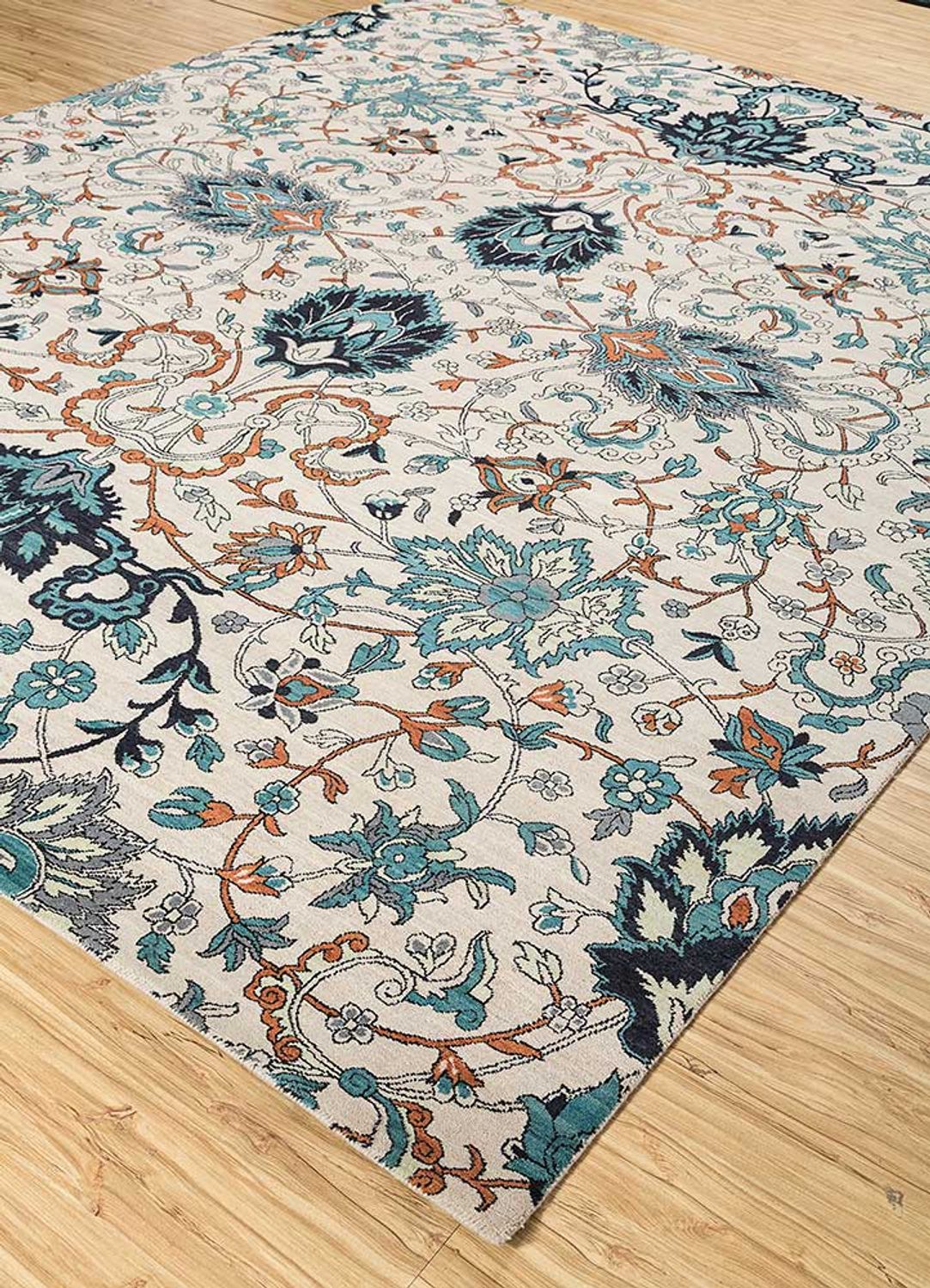 Wollteppich - 300 x 240 cm - creme