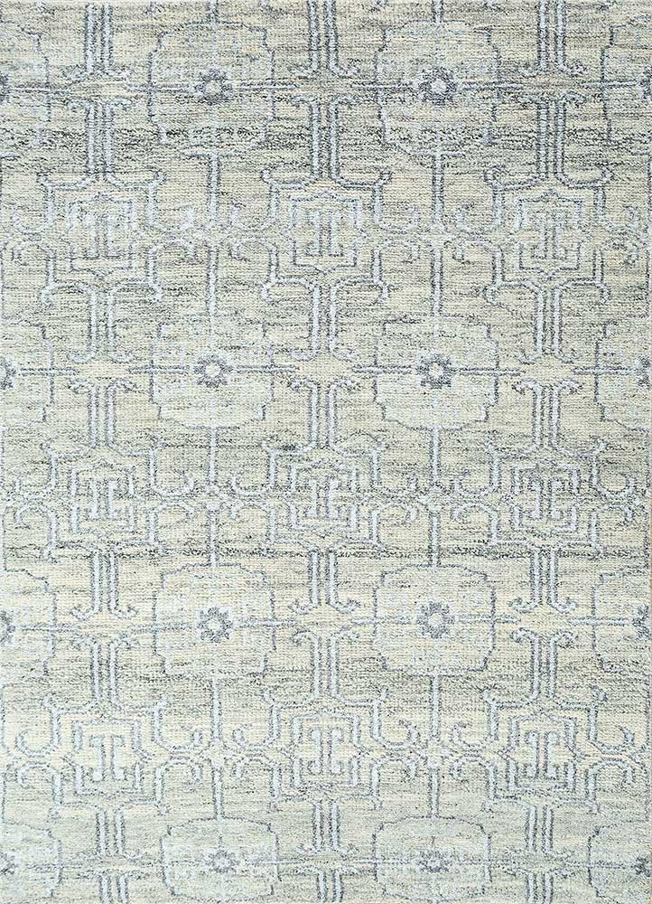 Wollteppich - 120 x 180 cm - creme