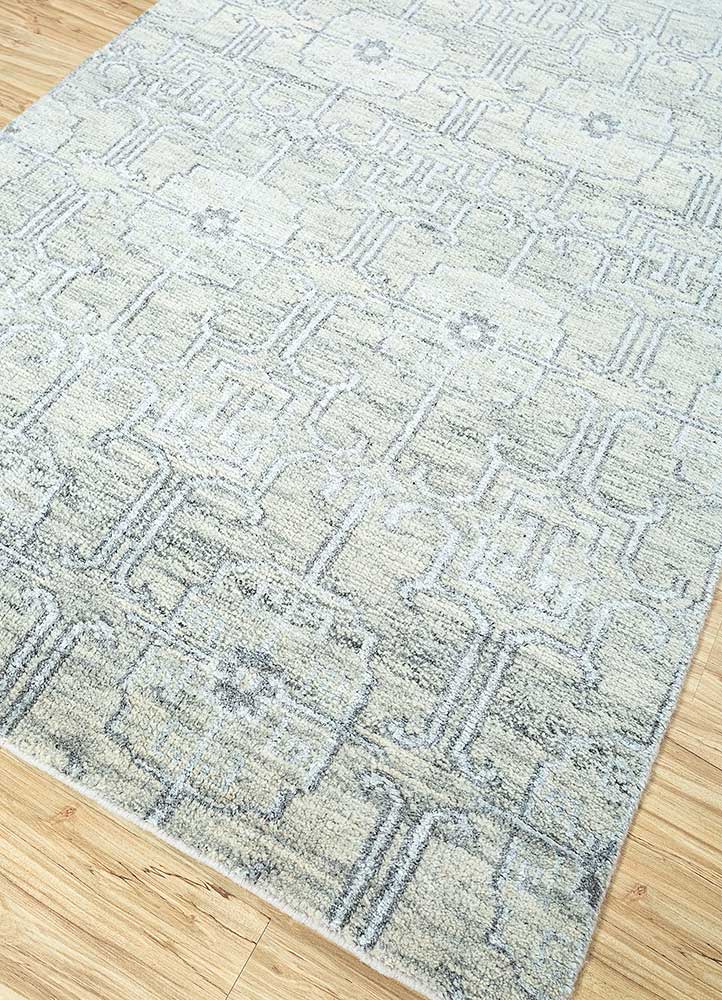 Wollteppich - 120 x 180 cm - creme