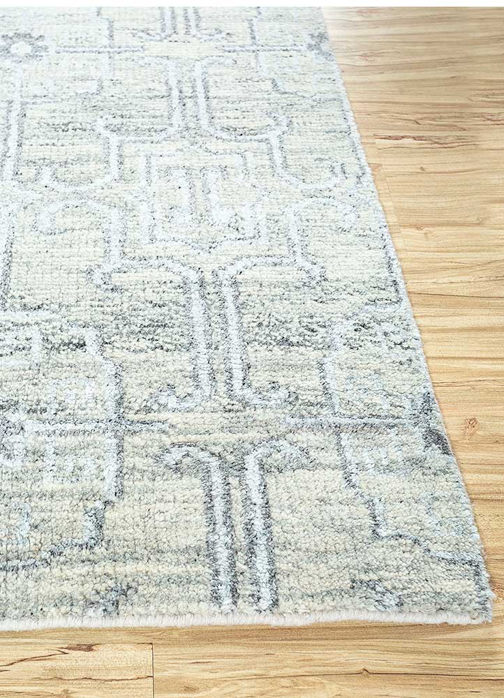 Wollteppich - 120 x 180 cm - creme