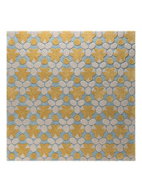 Tapis en laine - geovane - carré