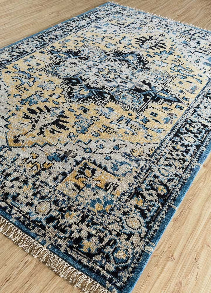 Vintage Teppich - Sage - rechteckig