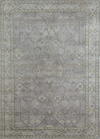 Tapis en laine - 360 x 270 cm - gris