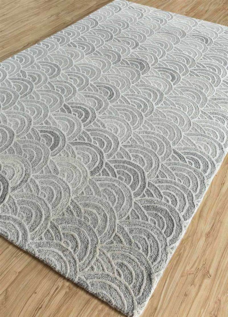 Wollteppich - 240 x 150 cm - beige