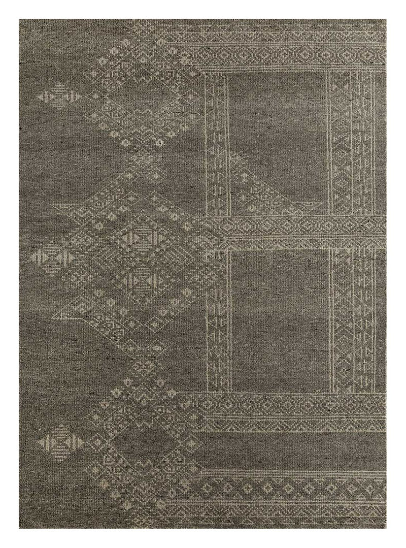 Wollteppich - 240 x 150 cm - taupe