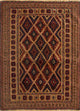 Wollteppich quadratisch  - 120 x 120 cm - gold