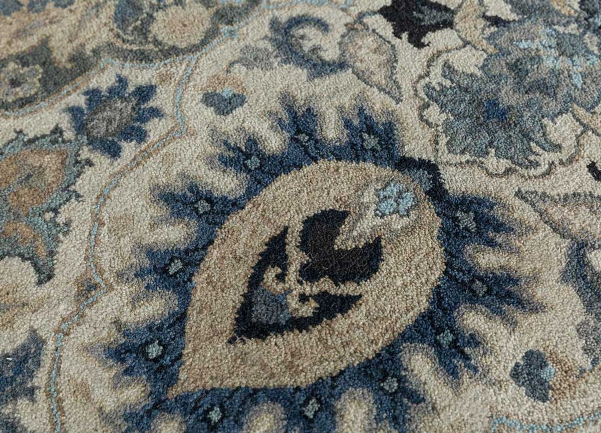 Wollteppich - 300 x 240 cm - creme