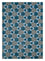 Wollteppich - 240 x 170 cm - blau