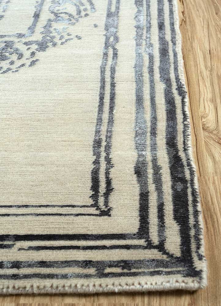 Wollteppich - 300 x 240 cm - creme