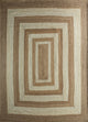Sisalteppich - 240 x 150 cm - mehrfarbig