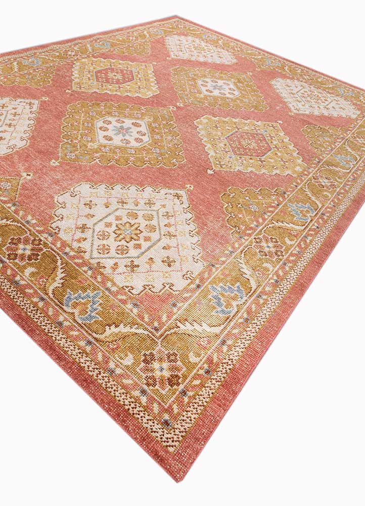 Wollteppich - 300 x 240 cm - orange