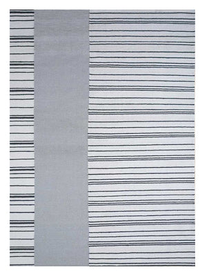 Tapis en laine - 240 x 150 cm - gris clair