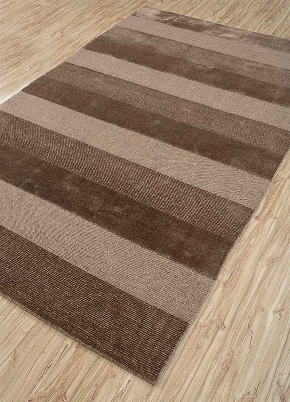 Designer Teppich - 180 x 120 cm - braun