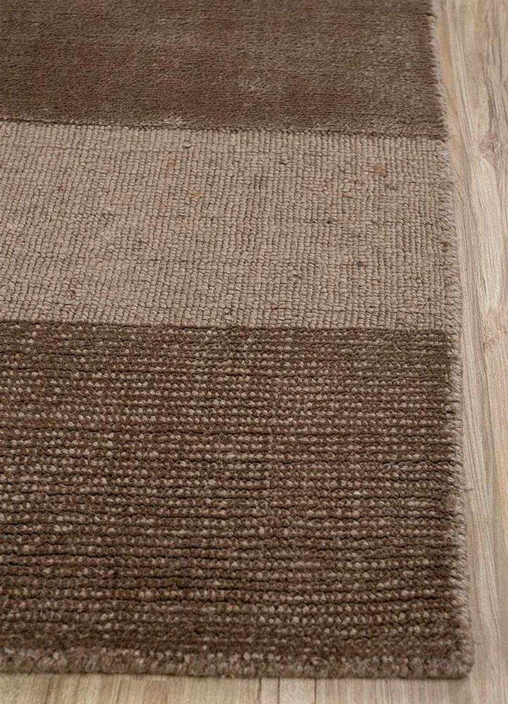 Designer Teppich - 180 x 120 cm - braun