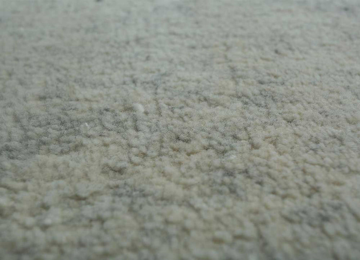 Wollteppich - 300 x 240 cm - grau