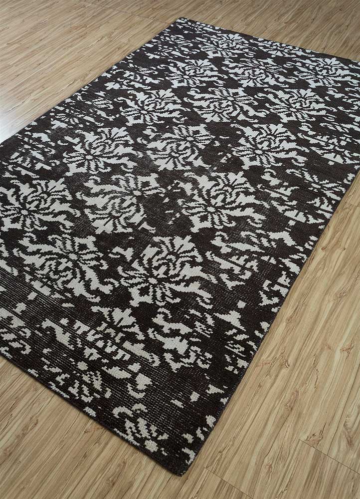 Wollteppich - 240 x 150 cm - gold