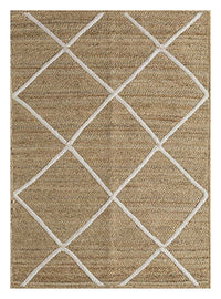 Tapis en jute - 200 x 140 cm - naturel