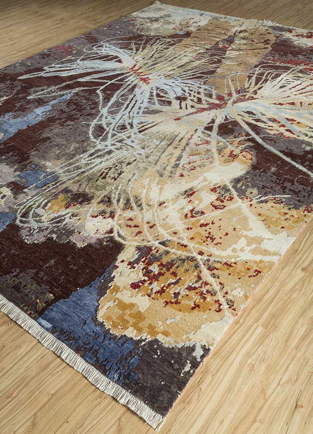 Wollteppich - 300 x 240 cm - beige