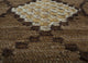 Wollteppich - 240 x 150 cm - braun