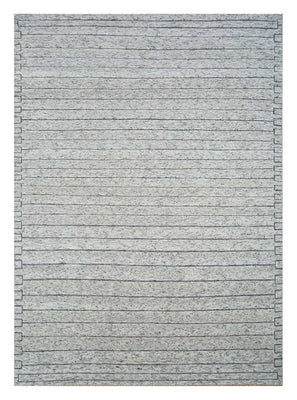 Tapis en laine - 300 x 240 cm - gris