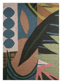 Tapis en laine - 270 x 180 cm - multicolore