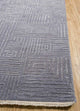 Wollteppich - 300 x 240 cm - grau