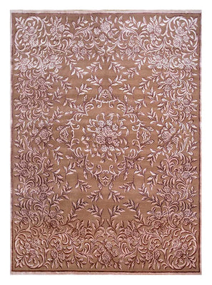 Tapis en laine - 300 x 240 cm - rouge clair