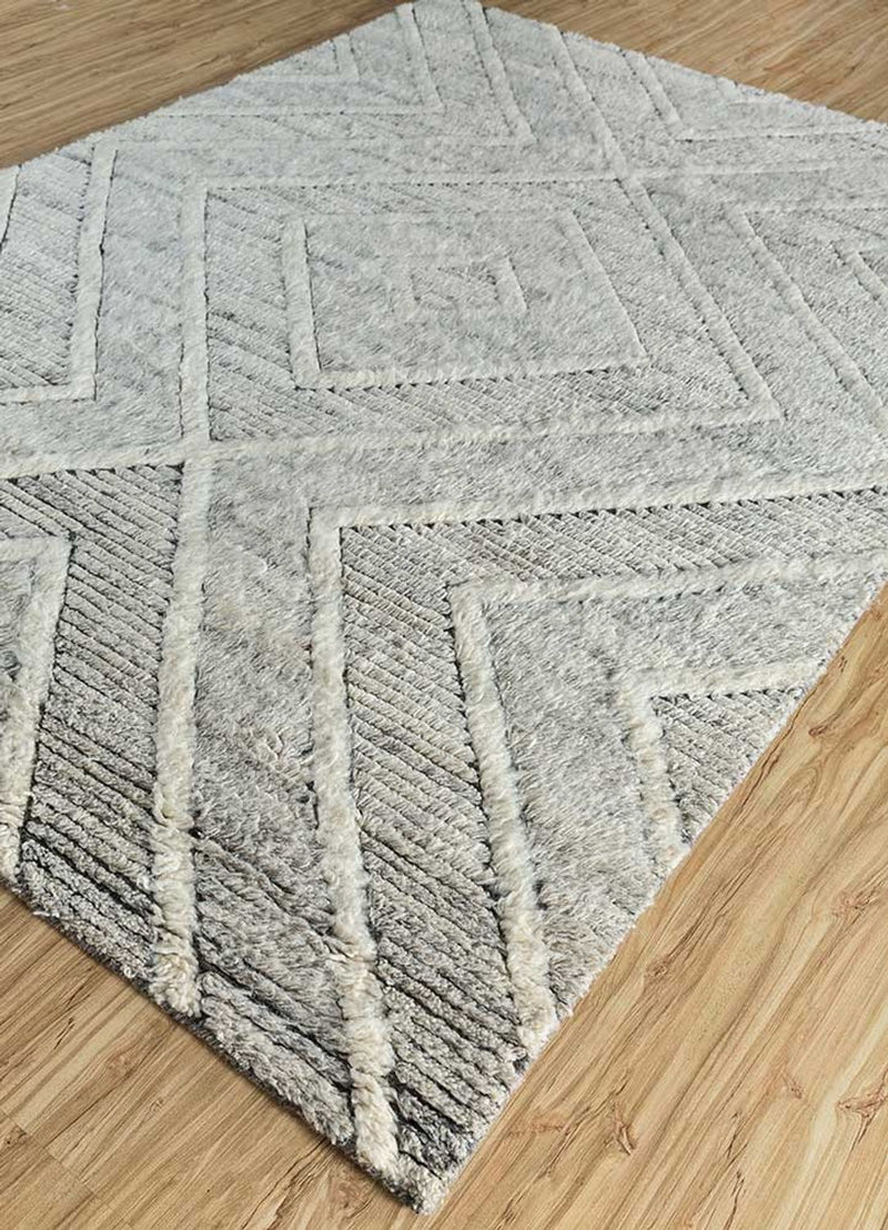 Wollteppich - 300 x 200 cm - creme