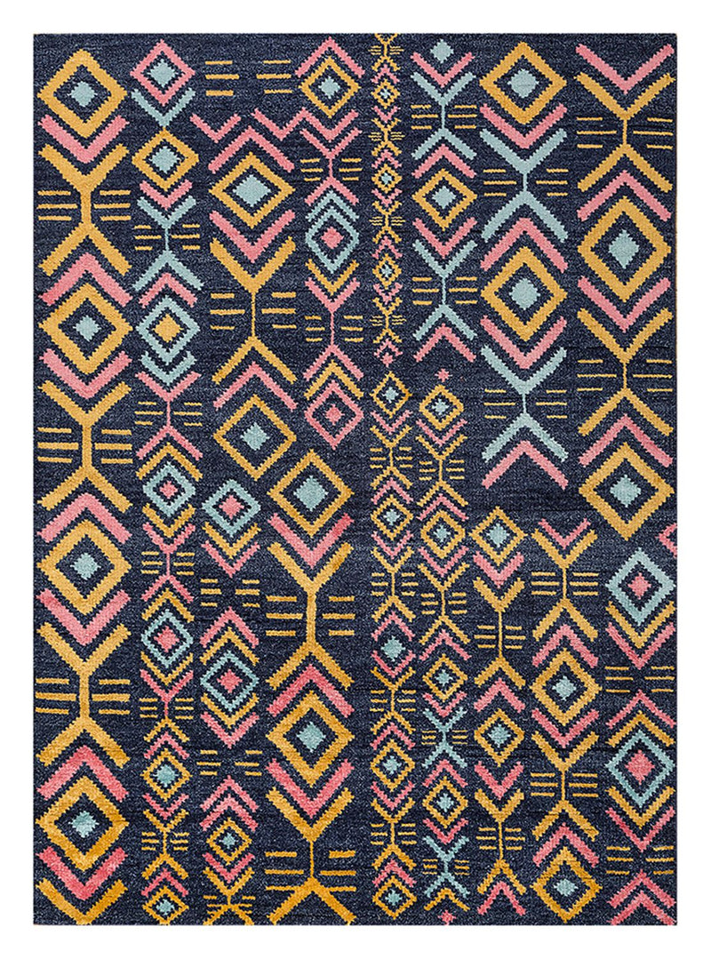 Wollteppich - 300 x 200 cm - blau