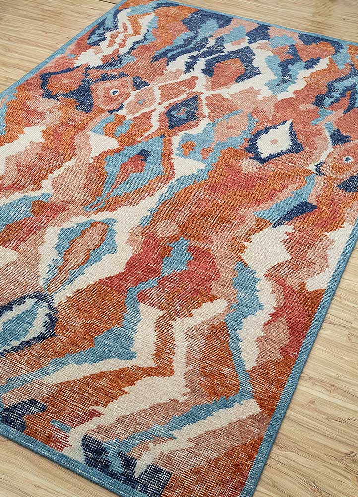 Wollteppich - 300 x 200 cm - orange