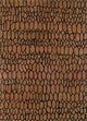 Wollteppich - 150 x 240 cm - orange