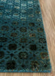 Wollteppich - 300 x 240 cm - petrolblau