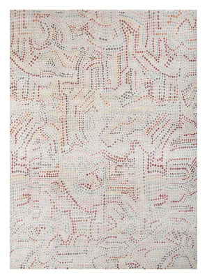 Tapis en laine - 300 x 240 cm - bleu