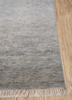 Wollteppich - 240 x 150 cm - grau