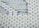 Wollteppich - 240 x 150 cm - hellblau