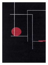 Tapis en laine - 270 x 180 cm - noir